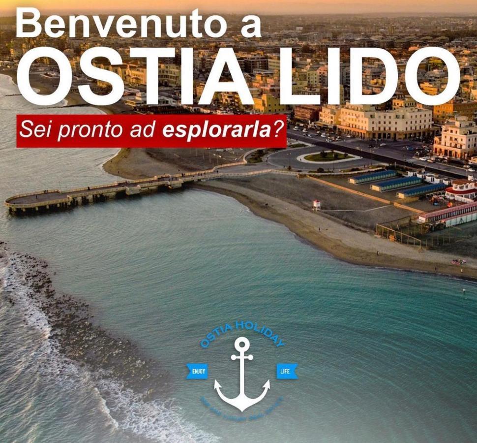 Appartamento The Garden Lido di Ostia Bagian luar foto